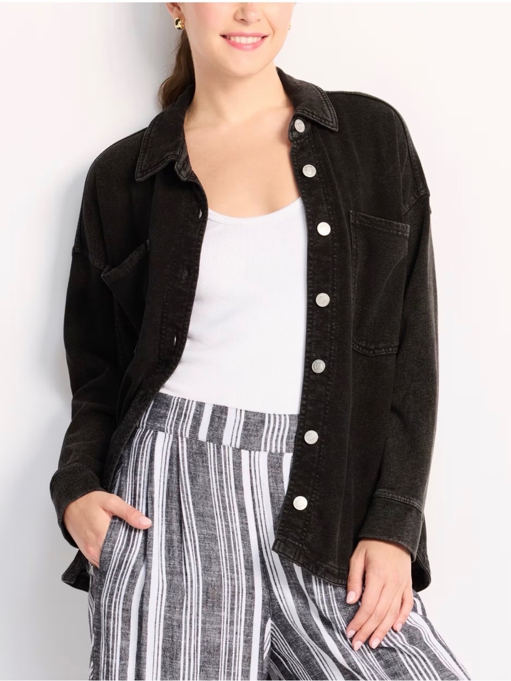 Z Supply All Day Knit Denim Jacket